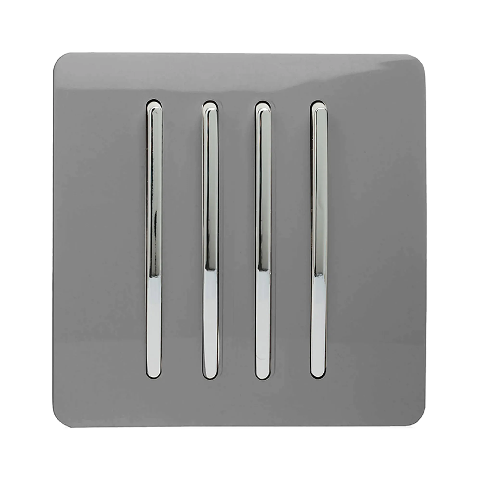 ART-SS8LG  4 Gang 2 Way 10 Amp Rocker Light Grey